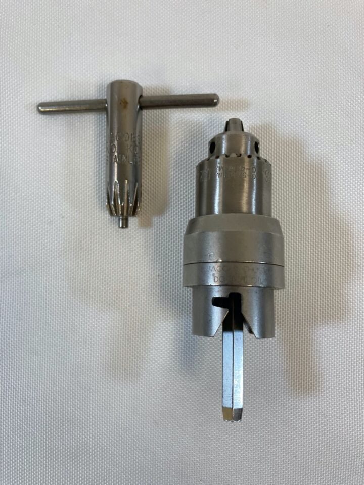 ZIMMER HALL 5020-030  Zimmer 5/32" Jacobs Chuck Attachment w/ Key Orthopedic — photo 2