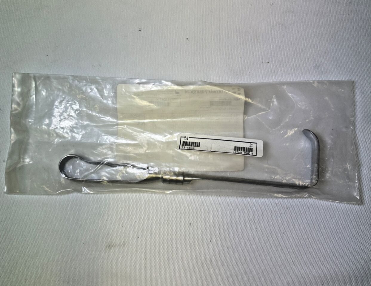 SYMMETRY SURGICAL 23-4504 Richardson Retractor 2 in Deep 3/4 in Wide