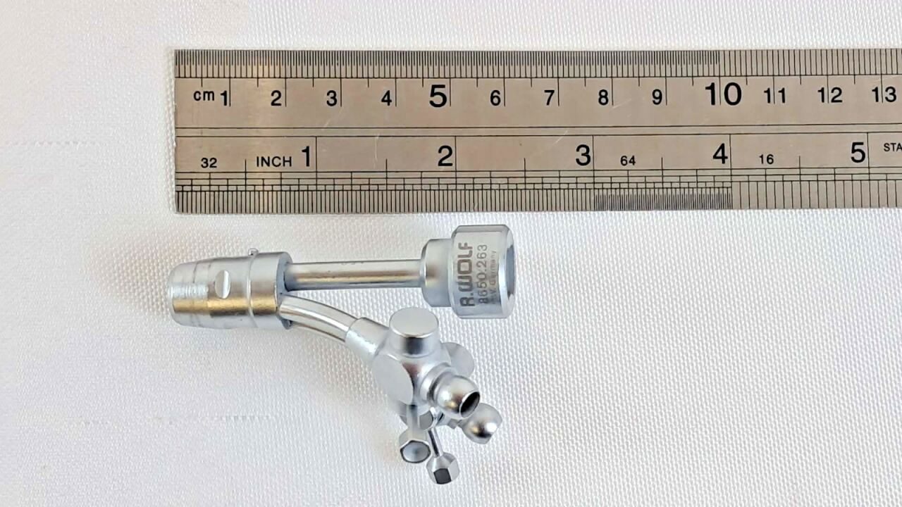 RICHARD WOLF 8650.263 Cystoscope Bridge, Dual Channel — photo 5