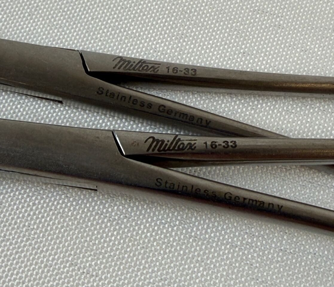 MILTEX 1633 Judd-Allis Forcep 3x4 Teeth Delicate 6" — photo 2