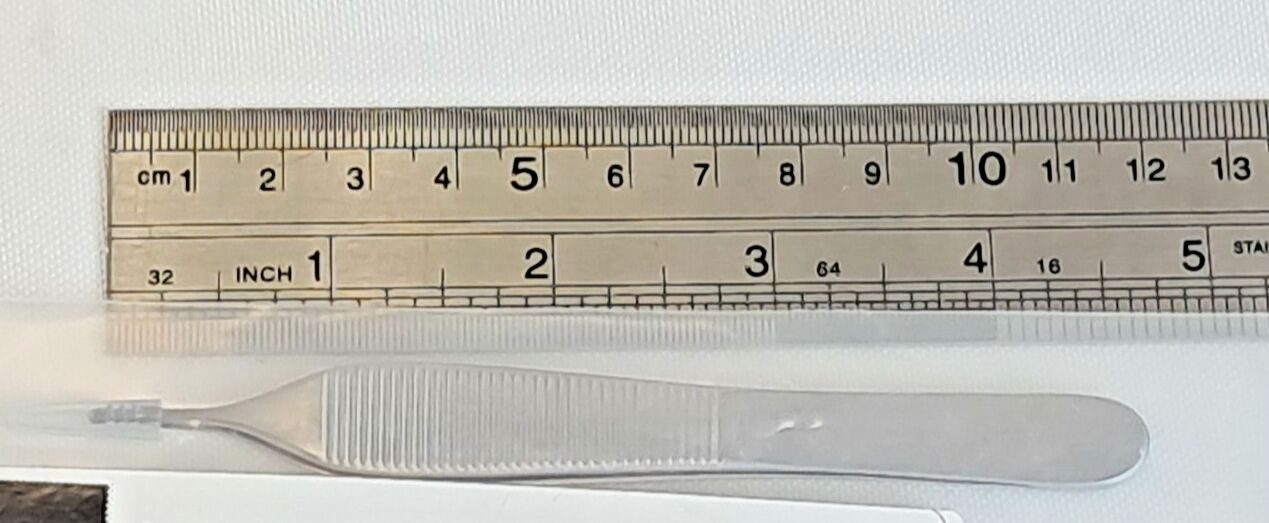 V. MUELLER NL1410 Adson Dressing Forceps Serrated 4-3/4" (12.1cm) — photo 5