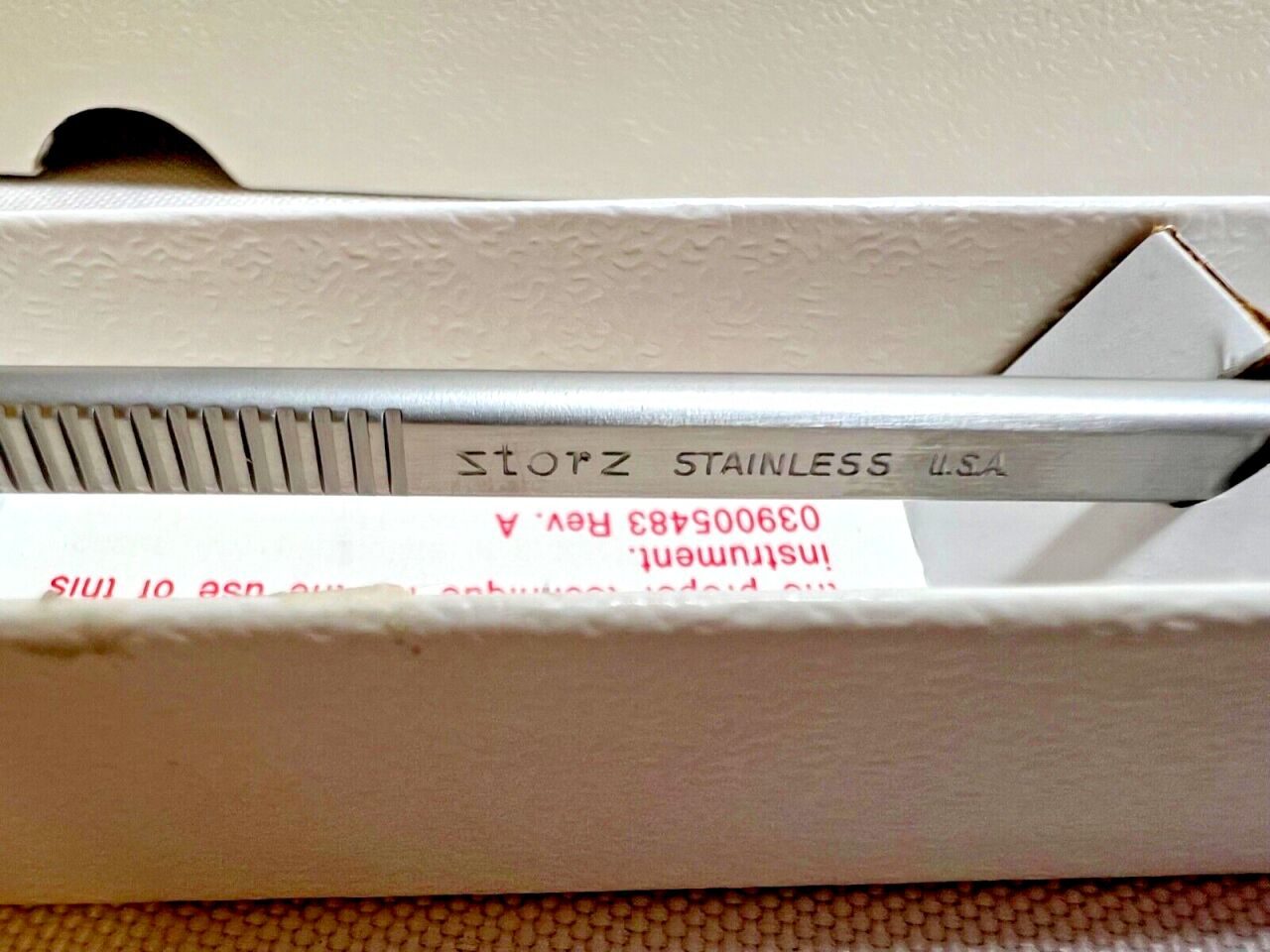 KARL STORZ E0549B Surgical Iris Shepard Hook — photo 3