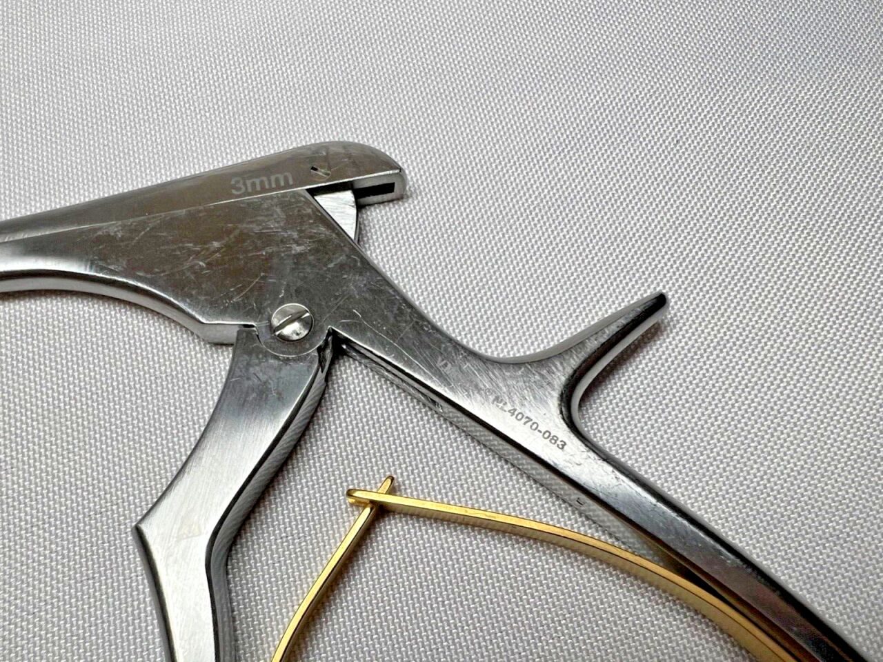 V. MUELLER NL4070-083 Spurling Rongeur 3mm X 90deg — photo 2
