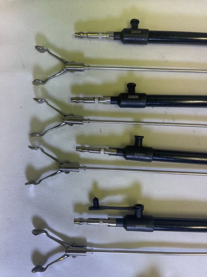 KARL STORZ 33510BLS 33500 33132 33122 Laparoscopic 10mm ClickLine Babcock Set — photo 6
