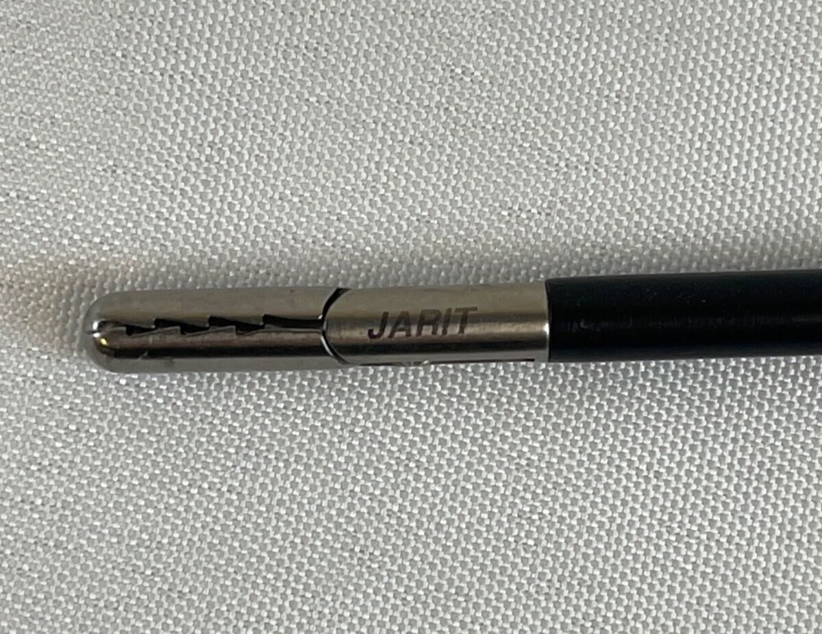JARIT 600-119 5mm x 33mm Retrograde Insulated Laparoscopic Grasping Forceps — photo 5