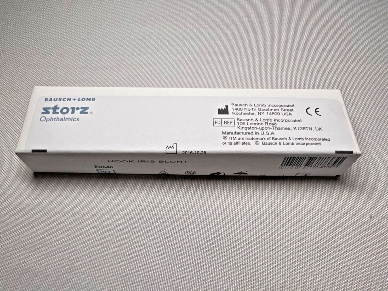 STORZ E0546 Iris Hook Blunt — photo 1