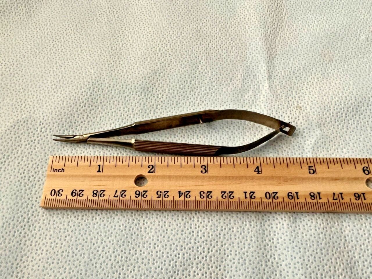 STEPHENS S6-1125 Curved Non-Locking Needle Holder Slim Model 0.45mm X 4-3/4" — photo 5