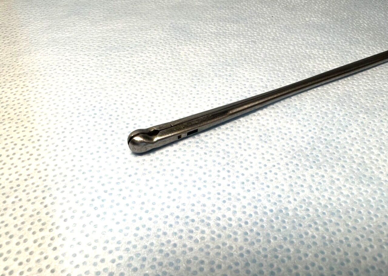 PILLING 50-5140 Sam Roberts Laryngeal Straight Cup Forceps 6mm X 60cm — photo 4