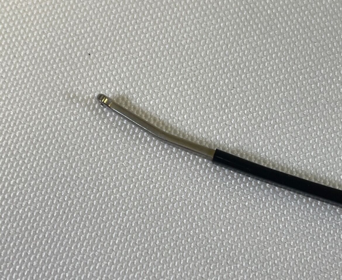 JAKOUBEK FC-004-00122/02 Angled Insulated Open End MIS Cardiovascular Knot Pusher — photo 4