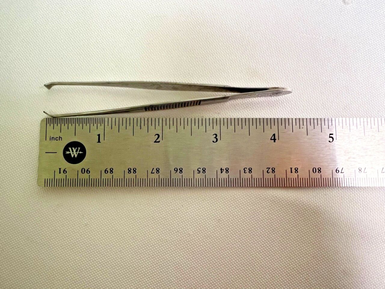 MSI PRECISION INSTRUMENTS 5-2673 Graefe Fixation Forceps 4.5mm Jaws x 4-1/4" WL — photo 4