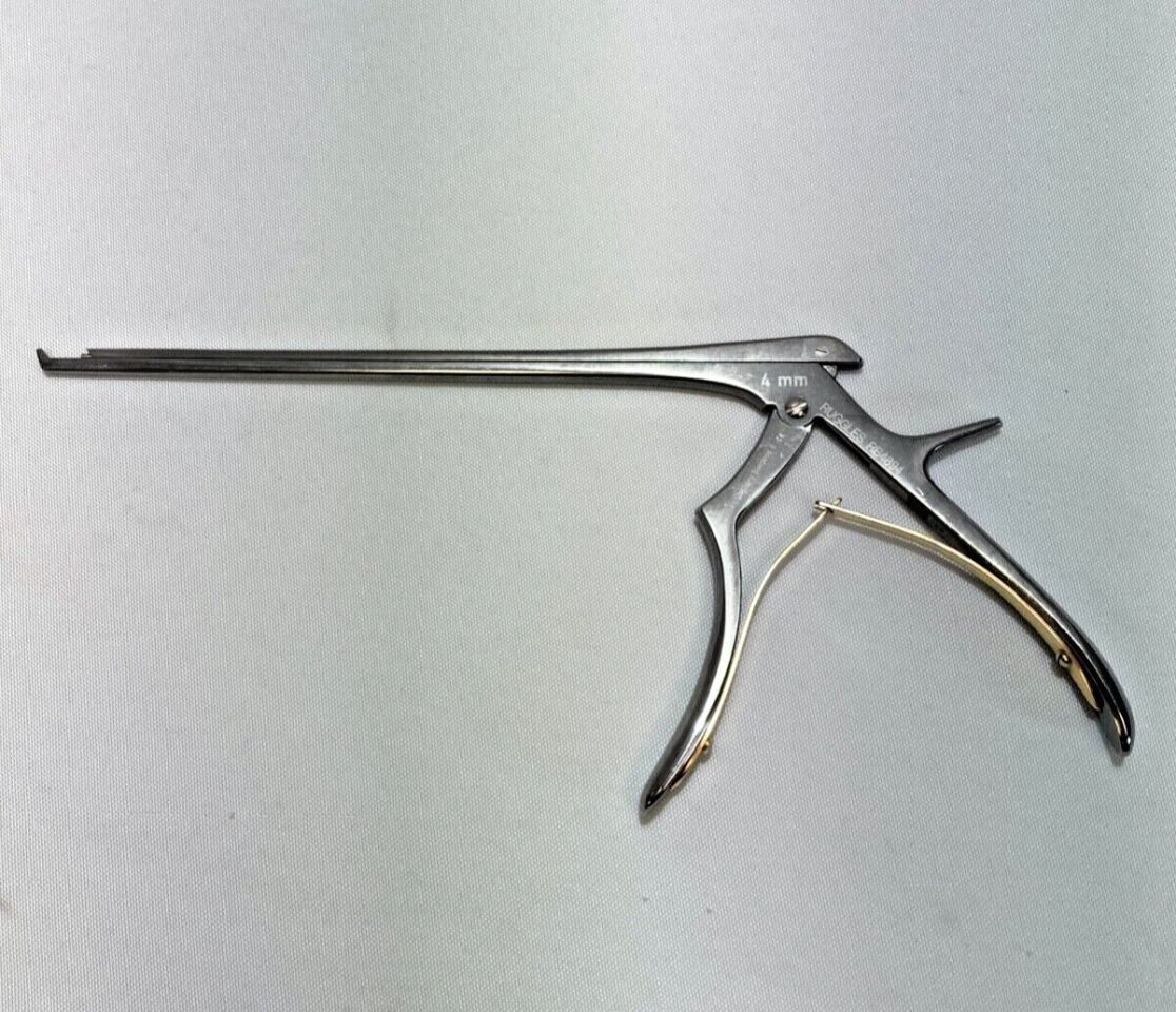 INTEGRA RUGGLES RB4894 Micro Stealth 4mm x 40deg Up x 8" Kerrison Rongeur Neuro — photo 1