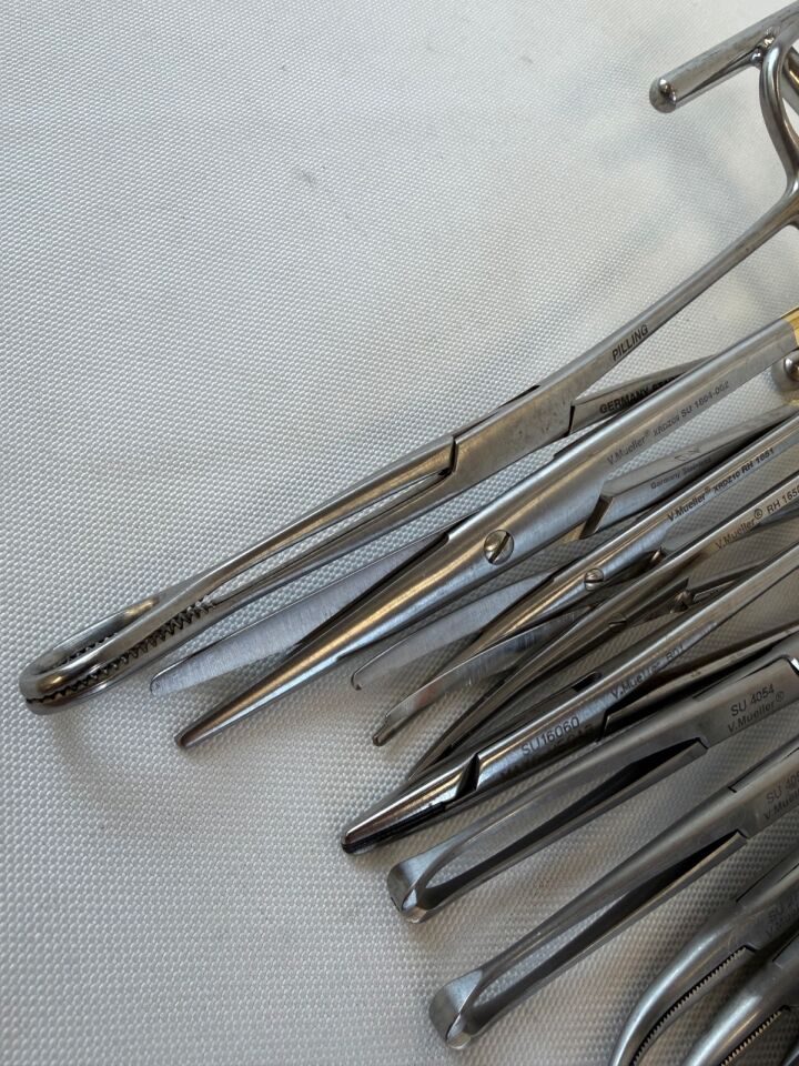 V. MUELLER Septum ENT Rhinoplasty Nasal Set 34 Piece Septum Tray ENT Nasal Set w/ Tray — photo 9