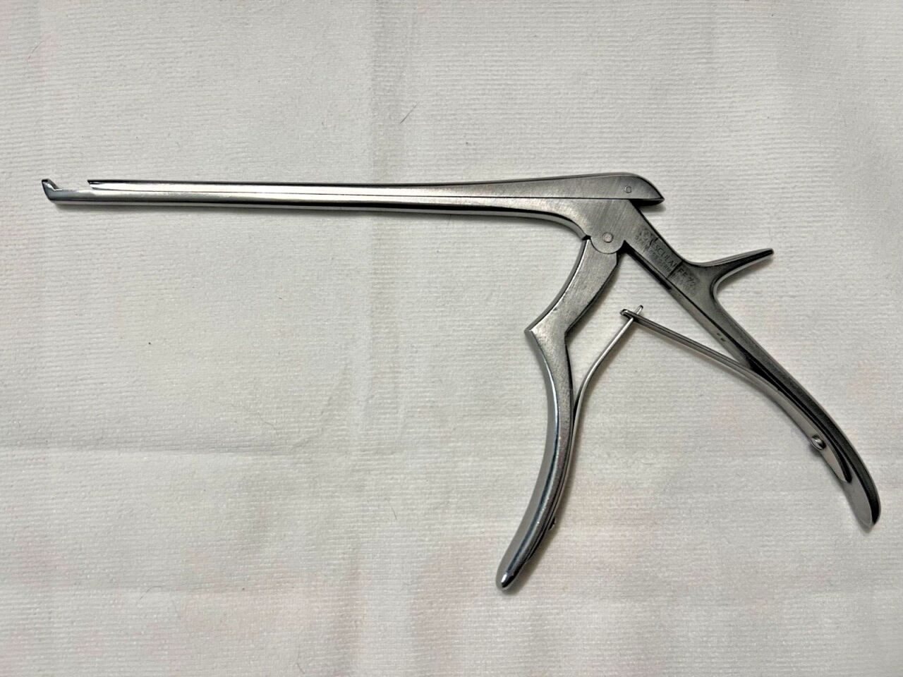 AESCULAP FF722 Kerrison Rongeur 5mm X 40deg UpBite 7" Length Neurology