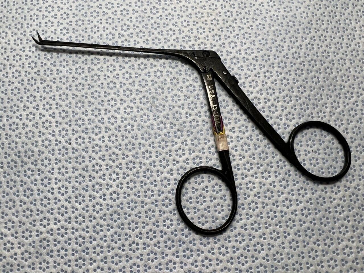 RICHARDS OLYMPUS 13-1014 Serrated Upward Bite Alligator Forceps ENT