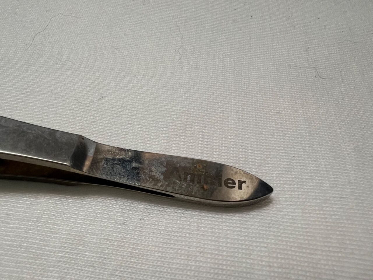 AMBLER SURGICAL 9532E Castroviejo Suturing Forceps 1x2 Teeth 0.12mm X 4-3/8" L — photo 4