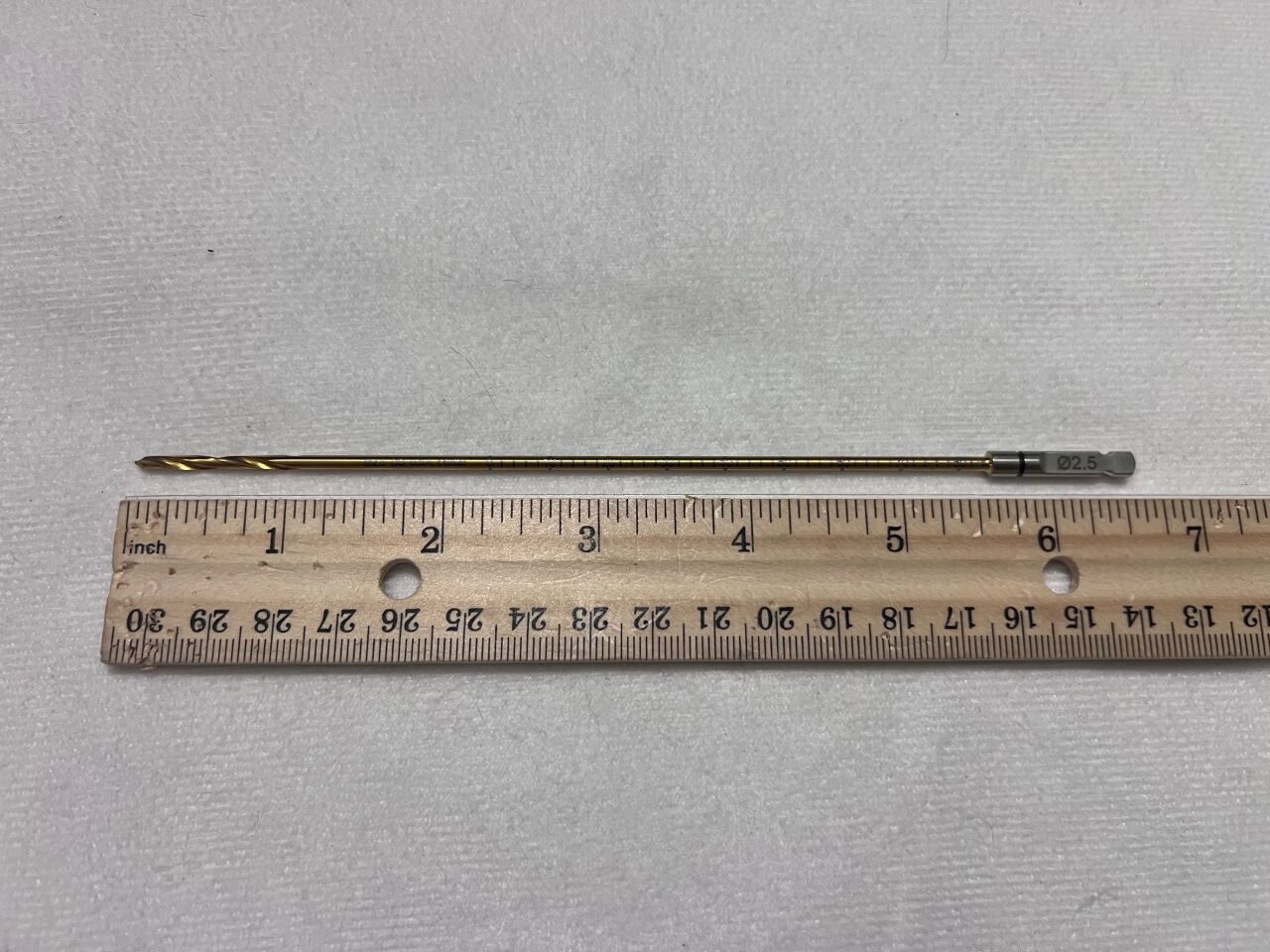 SYNTHES 03.133.103 Gold Quick-Coupling Drill Bit 2.5mm — photo 2