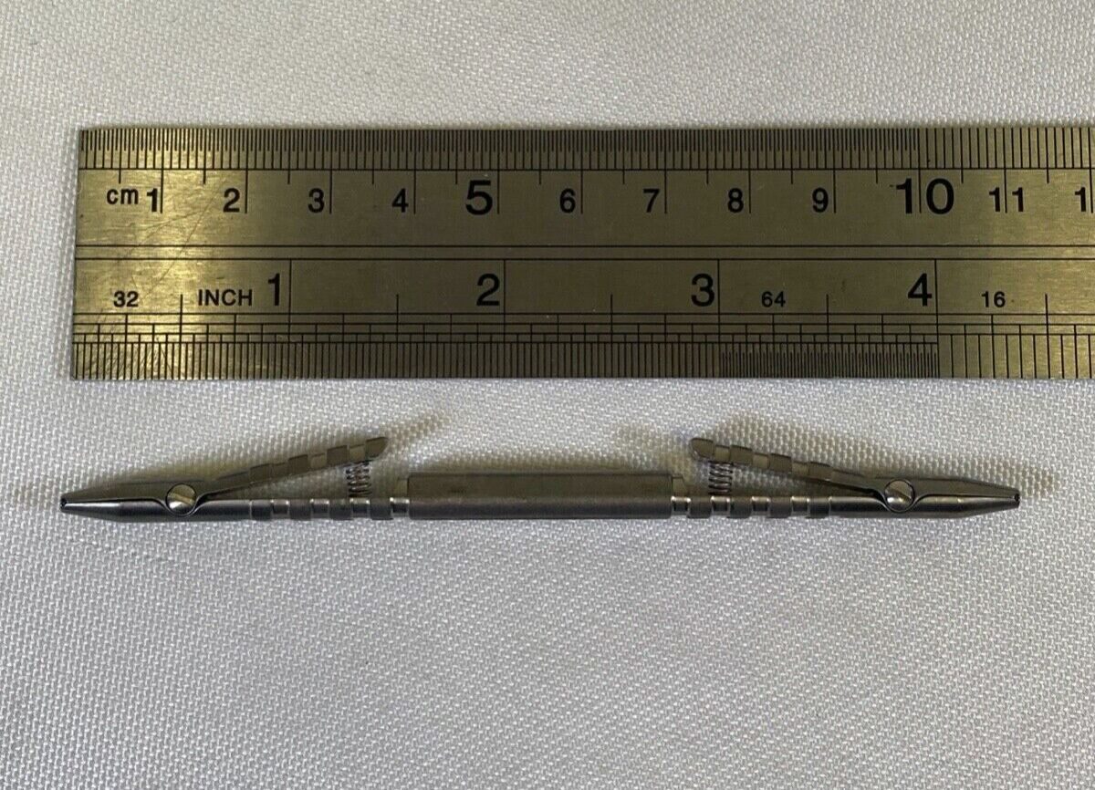 ALCON/GRIESHABER 617.77 Plug Grasper Dual Sided Ophthalmic — photo 9