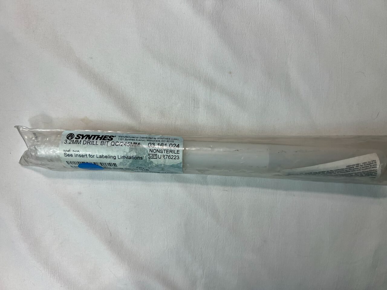 SYNTHES 03.161.024 3.2mm Drill Bit