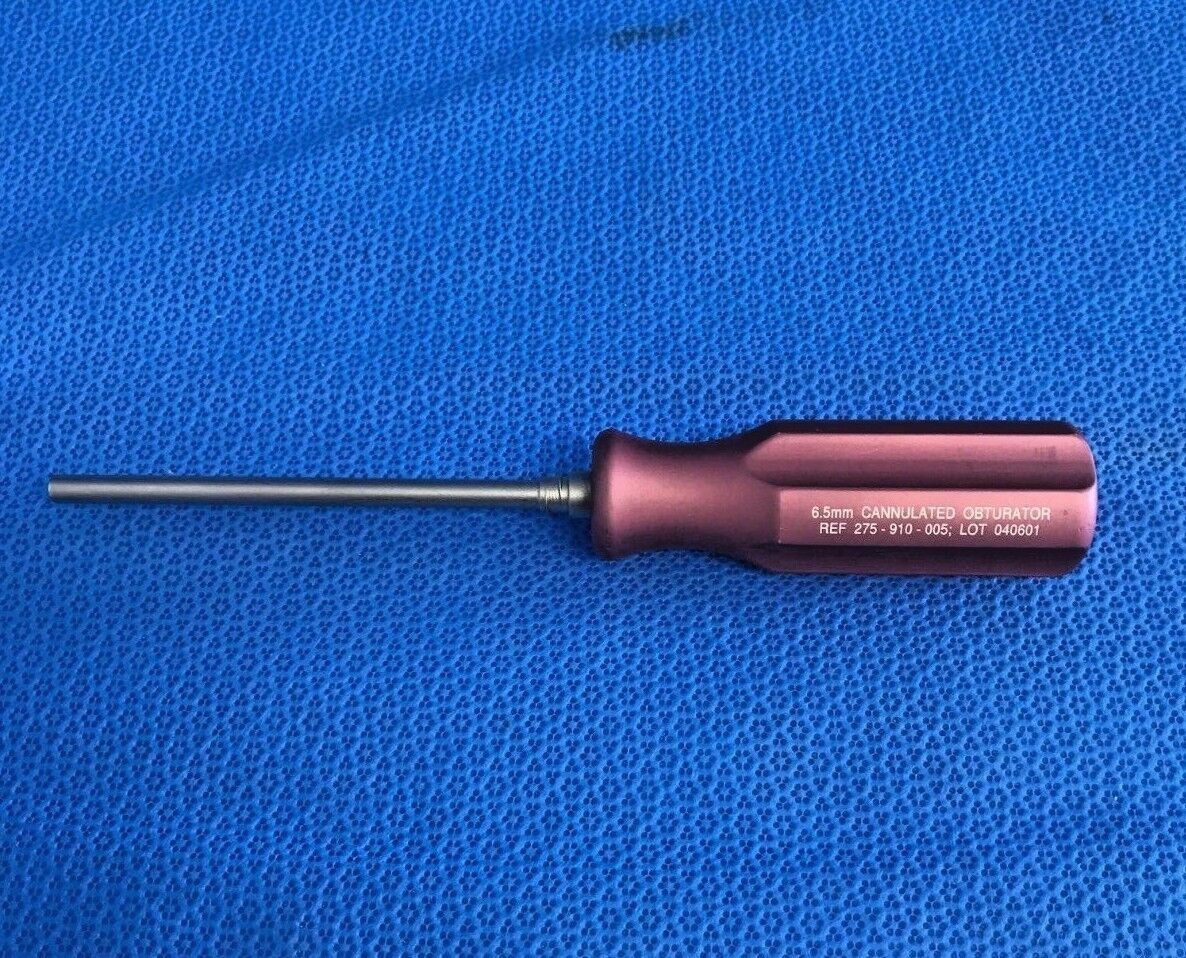 STRYKER 275-910-005 Obturator 6.5mm Cannulated Obturator, Endoscopy