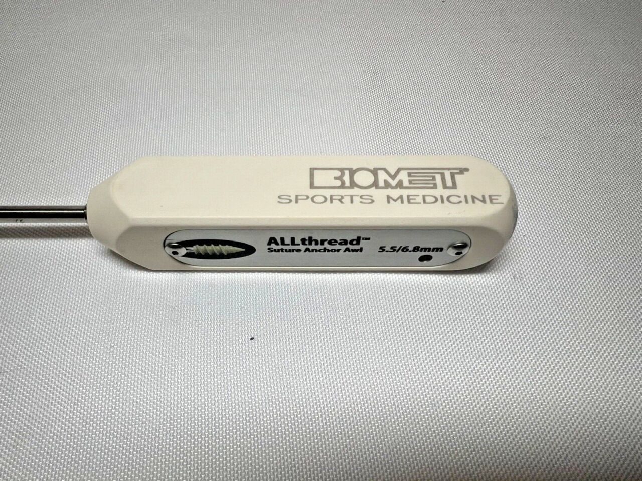 BIOMET 905955 5.5mm/6.8mm Allthread Suture Anchor Awl — photo 2