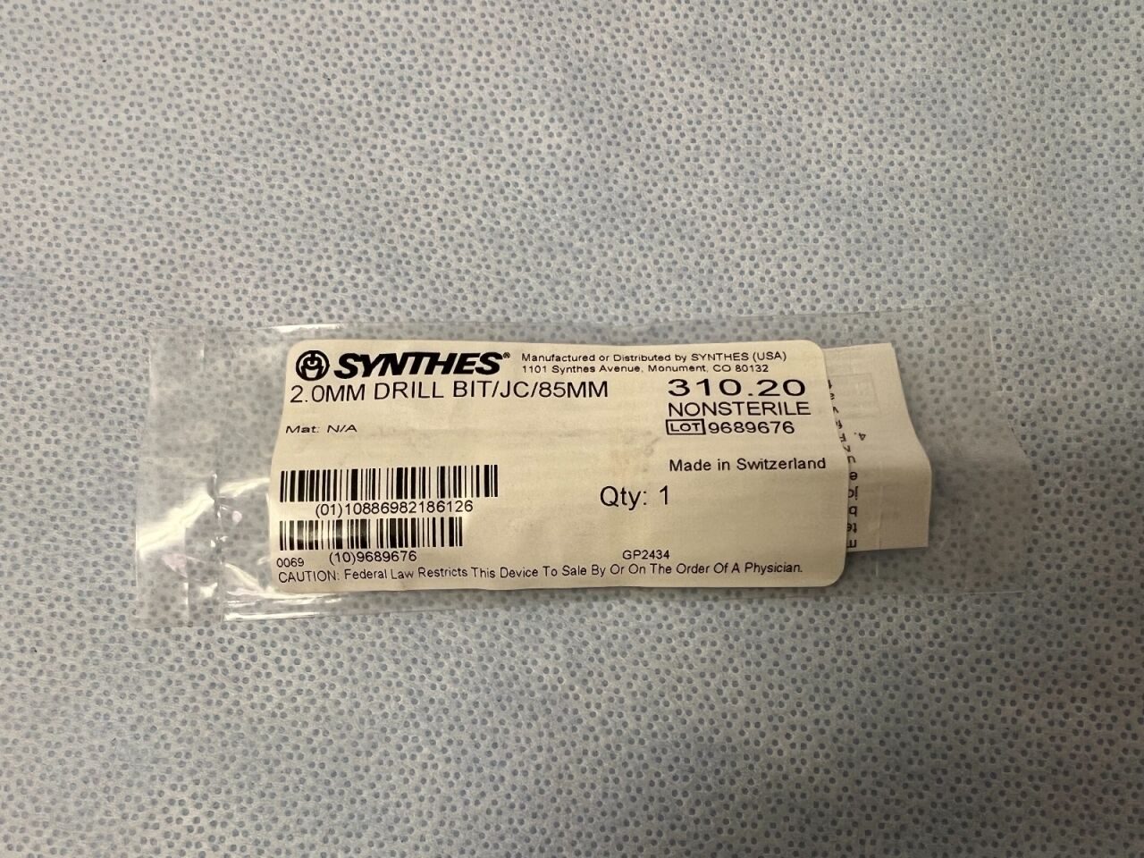 SYNTHES 310.20 Drill Bit