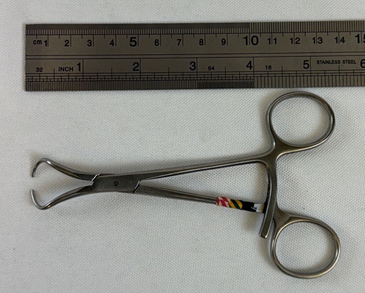 ZIMMER 2480-72 Pointed Bone Reduction Forceps 5.5" Orthopedics Trauma — photo 7