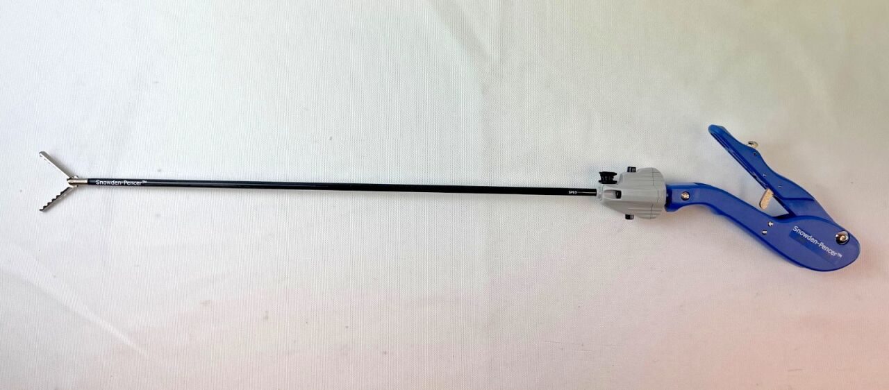 SNOWDEN-PENCER 90-8866 Crocodile Grasper 5mm x 36cm Ratchet Pistol Grip Handle