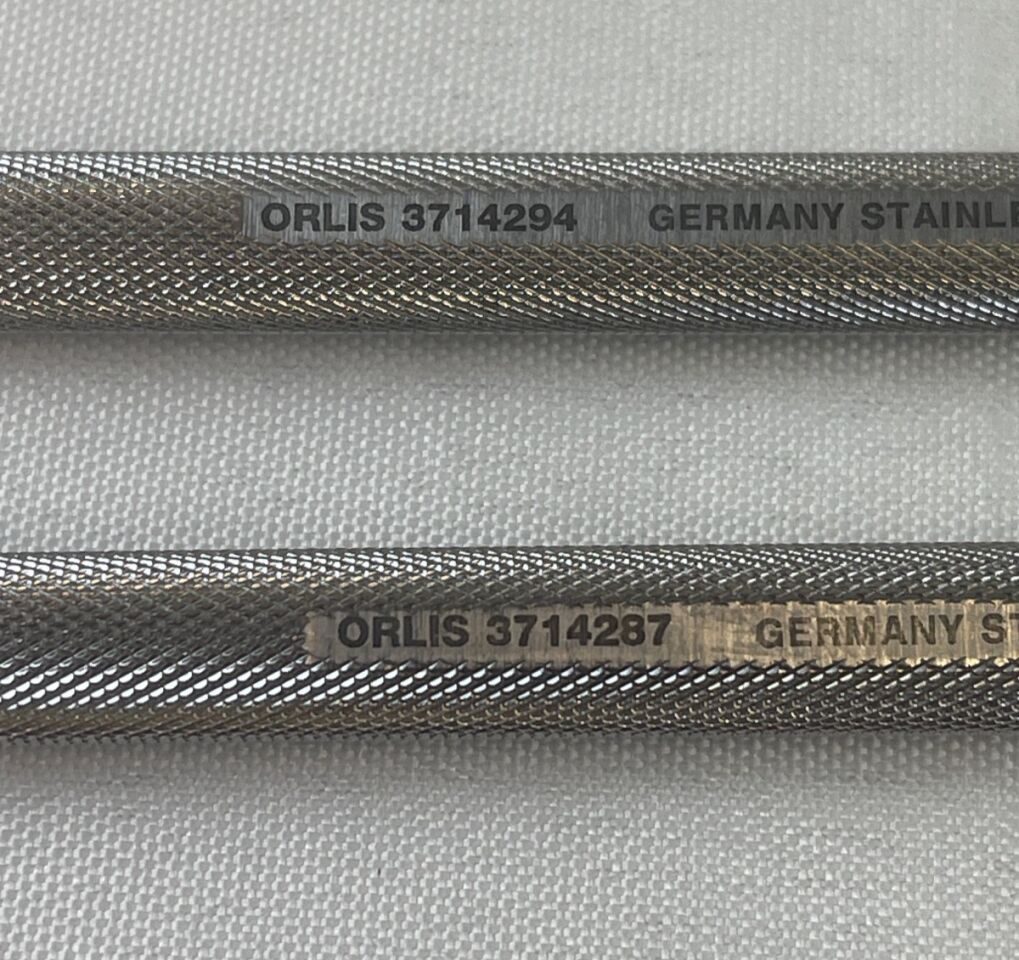 ORLIS SURGICAL 3714294 & 3714287 Push & Pull 90deg Blades 7mm & 10mm ENT — photo 2