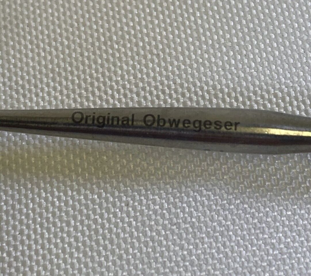W. LORENZ 01-7815 Obwegeser Periosteal Elevator Straight & Curved Ends 21.5cm — photo 3