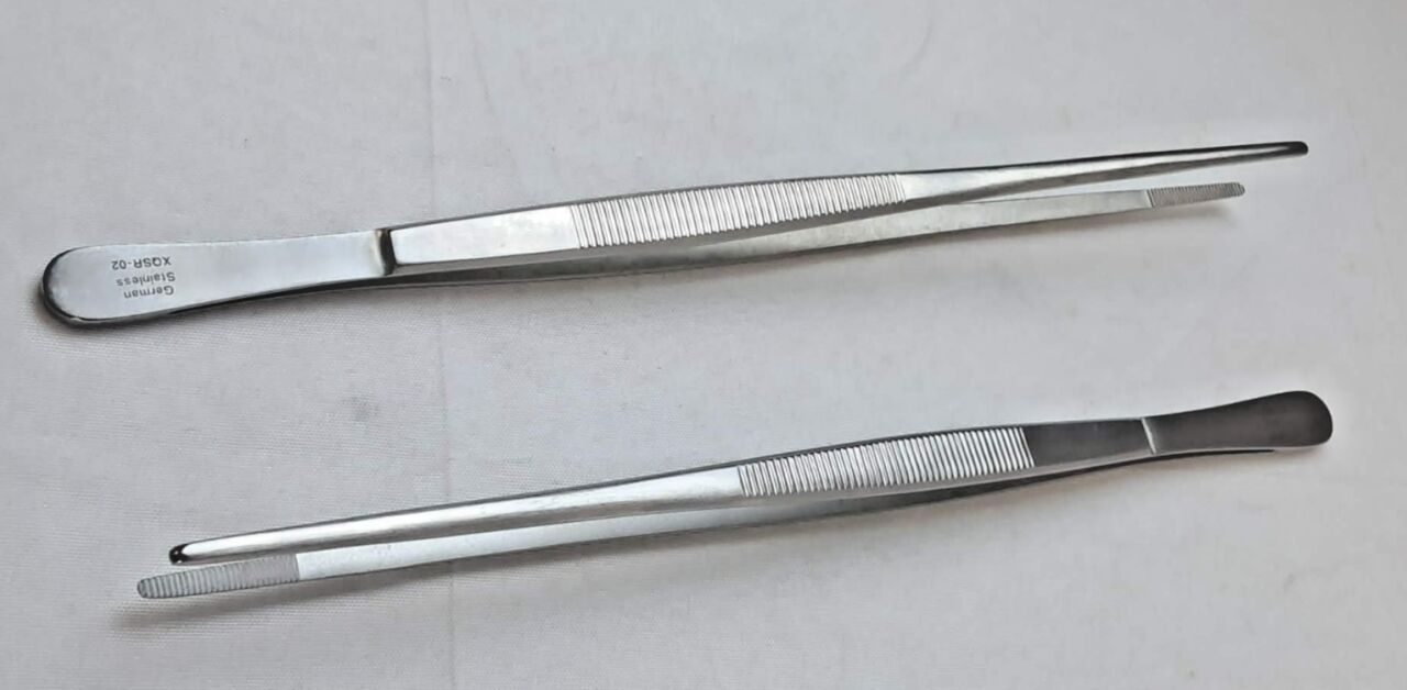 V. MUELLER SU2307 Dressing Forceps 10" Serrated — photo 1
