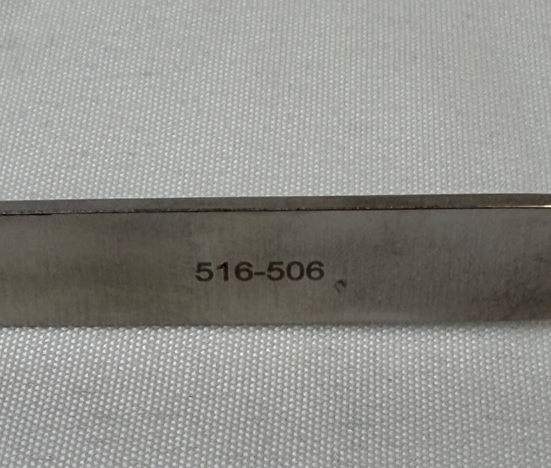 SONTEC 516-506 Teales Gorget Speculum Tapered 1/2 Moon-Probe End 4.75" Shaft 4" — photo 2