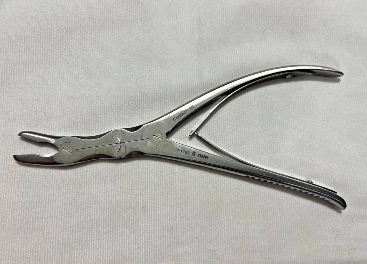 CODMAN 3-1127 Leksell Laminectomy Rongeur 5mm X 10" Length