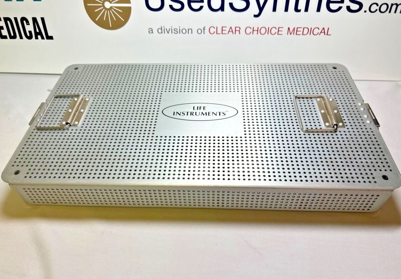 LIFE INSTRUMENTS  5 Slot Lumbar Elevator Curette Sterilization Case — photo 7