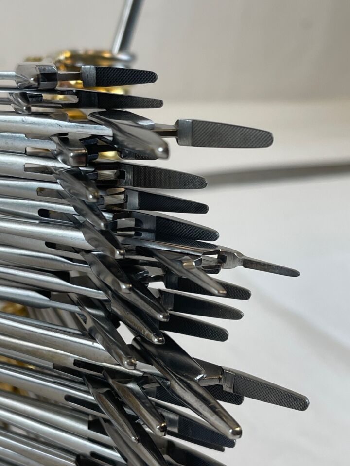 VARIOUS  Set of 31 V. Mueller SSI Ultra Codman T/C Insert 8" Needle Holder w/ Stringer — photo 10