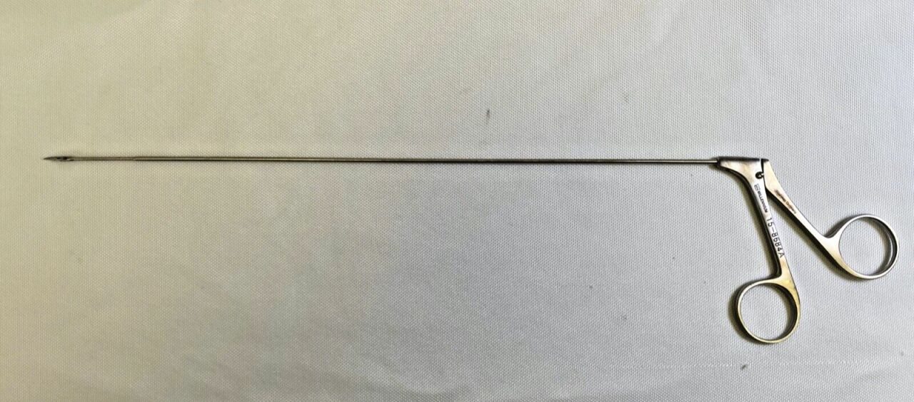 MILLENNIUM SURGICAL 15-8684A Micro Kleinsasser Laryngeal Scissors Right Side Cut — photo 1