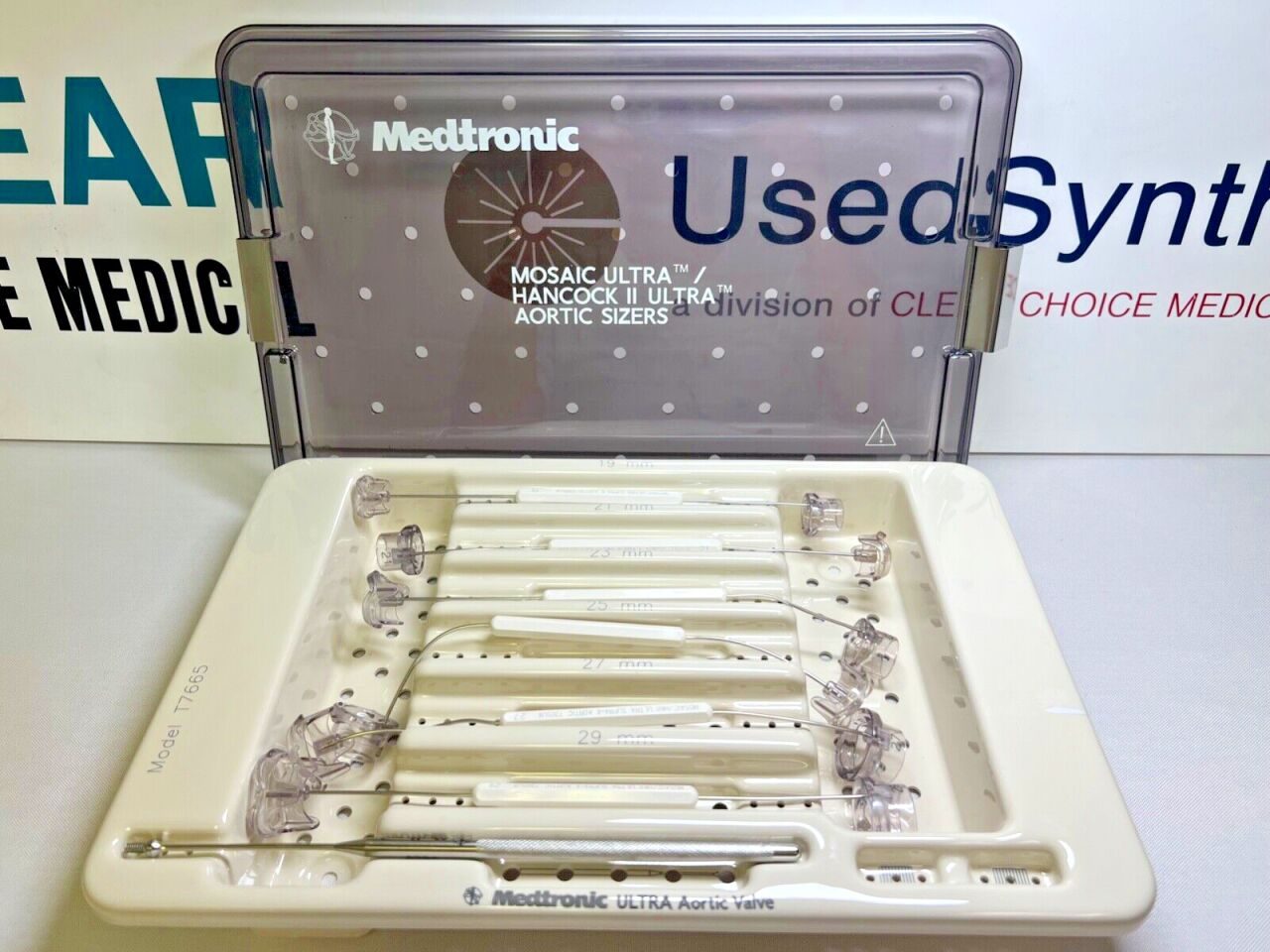 MEDTRONIC Mosaic Ultra / Hancock II Ultra Aortic Sizers System w/ Aortic Valve