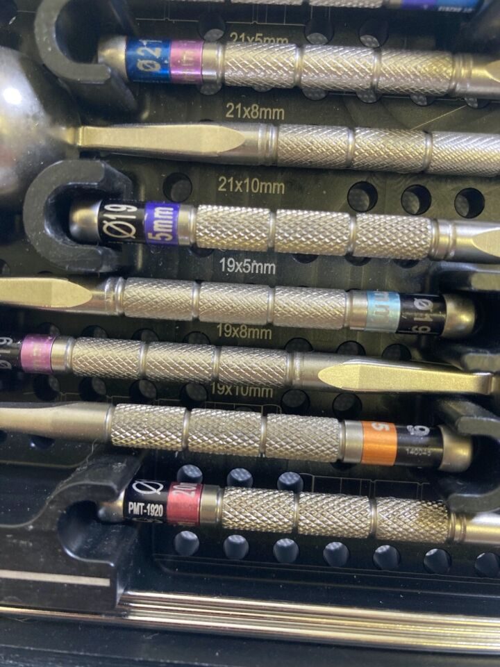 PARAGON Preserve MTP 28 Reamers & Trials Set w Sterilization Case — photo 6