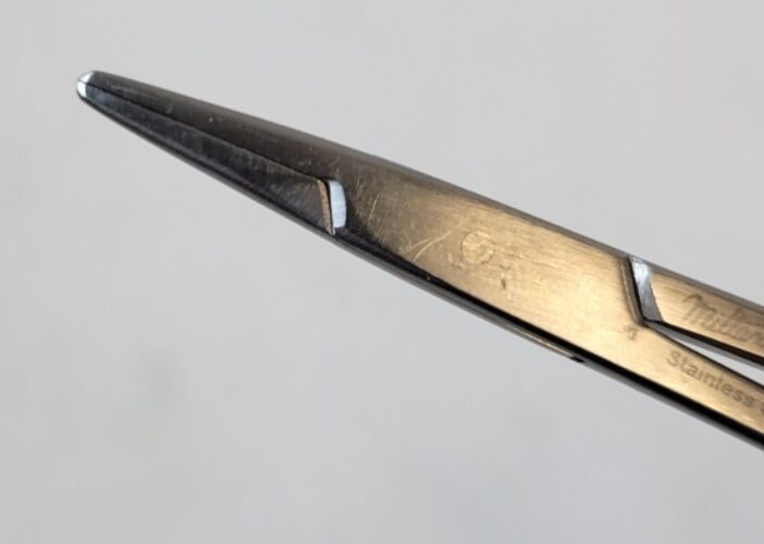 MILTEX 8-7 & 8-8 Set of 2 Webster/Halsey Needle Holders Smooth Jaws — photo 6