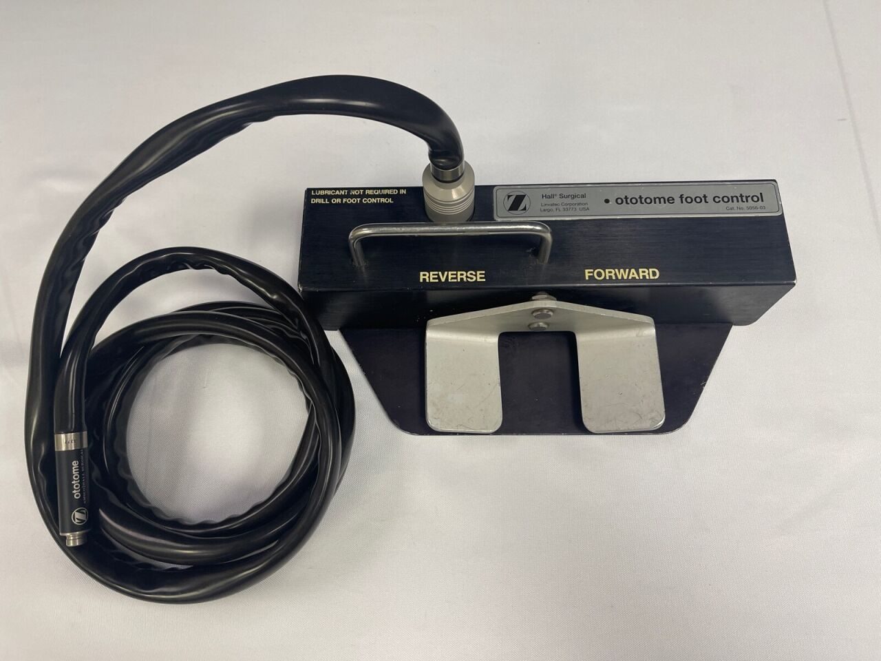 ZIMMER 5056-02 Pneumatic Ototome System w/ 5056-03 Foot Control — photo 4