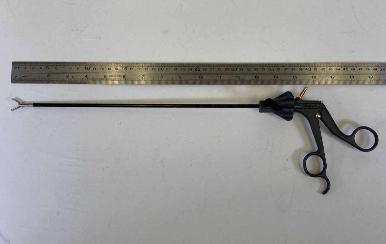 STRYKER 250-080-617 / 250-080-591 PEEK Monopolar Handle / Allis Grasper 5mm x 33cm — photo 11