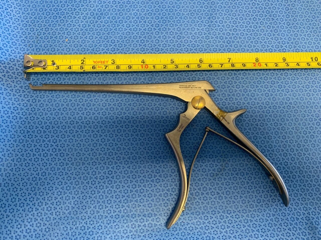 CODMAN 53-1503 Classic Kerrison Rongeur 3mm — photo 8