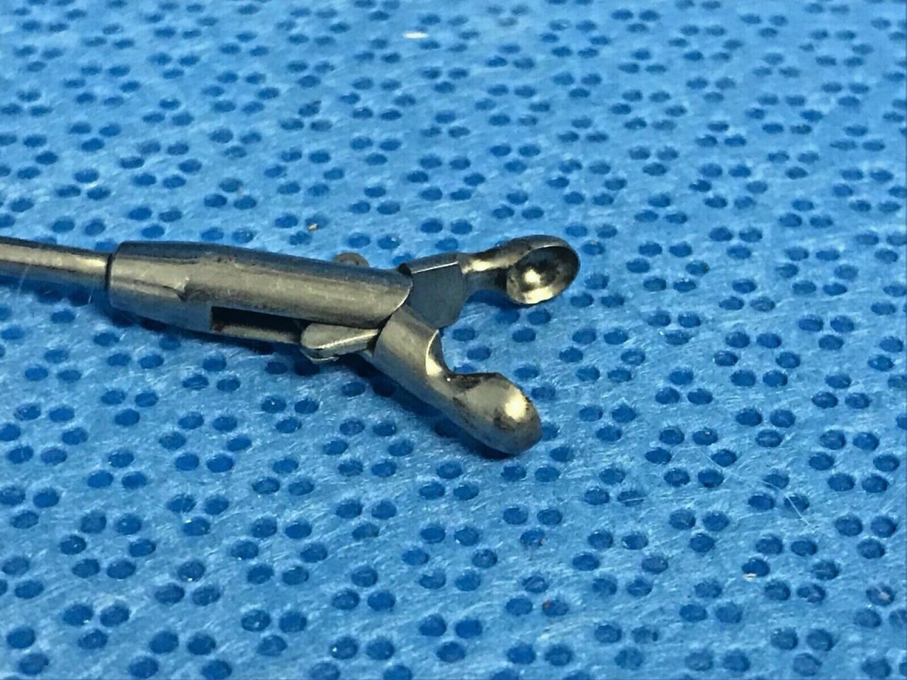 PILLING 50-5048 4mm x 45cm Biopsy Circle Cup Forceps ENT Laryngeal — photo 4