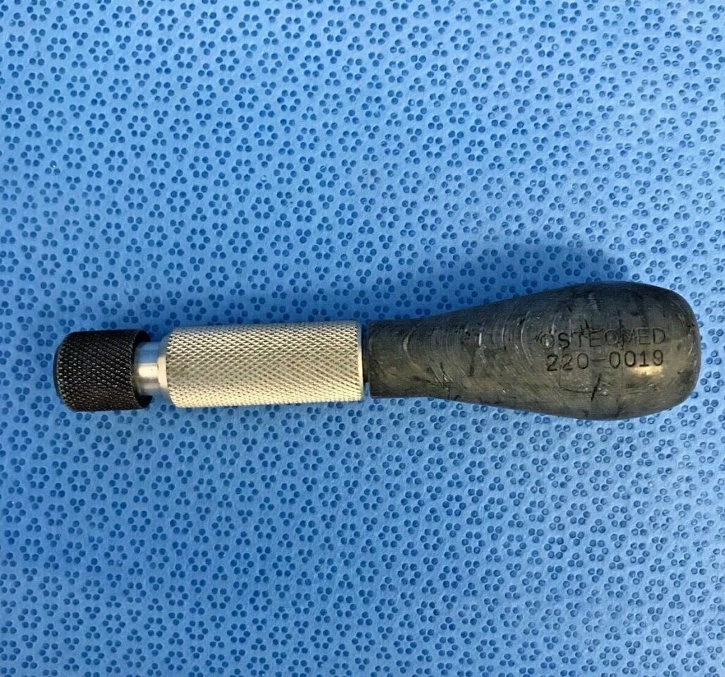 OSTEOMED 220-0019 TaperLock Mini Quick Connect Orthopedic Screwdriver Handle