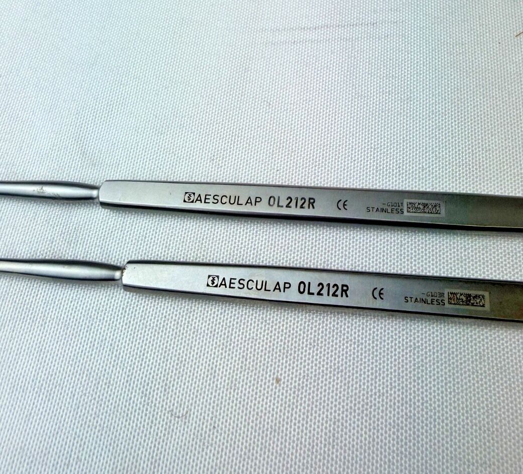 AESCULAP OL212R COTTLE Retractor Jaw 10mm Depth X 12mm Wide 5 1/2" — photo 2