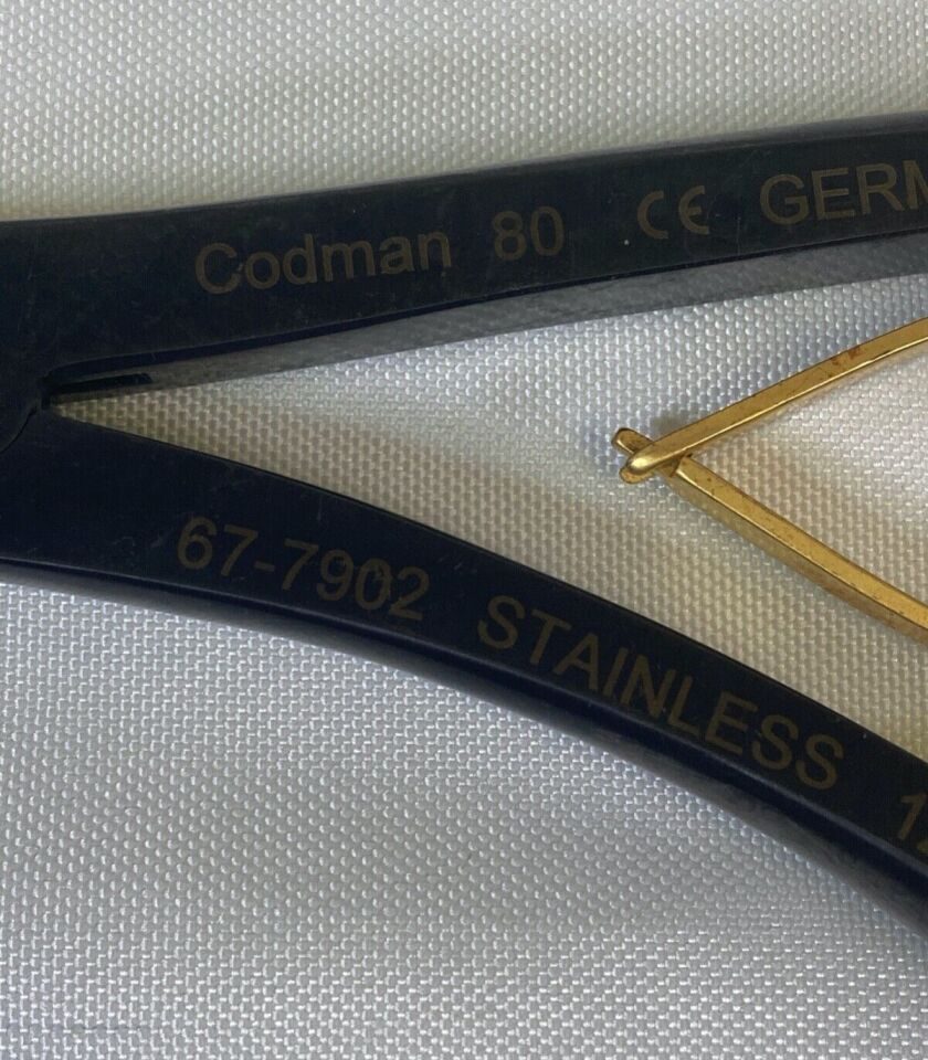 CODMAN 67-7902 Leksell Rongeur Double Action Curved 3mm Bite L — photo 2
