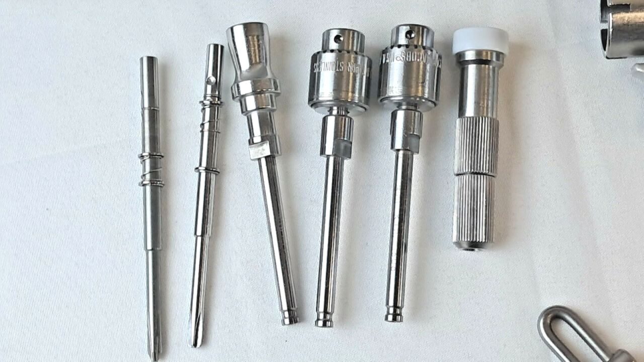 3M K100 8 Piece  Mini Driver Set w/ Jacobs Chuck & Attachments — photo 4