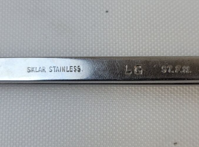 SKLAR LG Adjustable Bone Clamp 2 x 2 Prong Jaw 8" Lowman-Hoglund Bone Clamp — photo 2