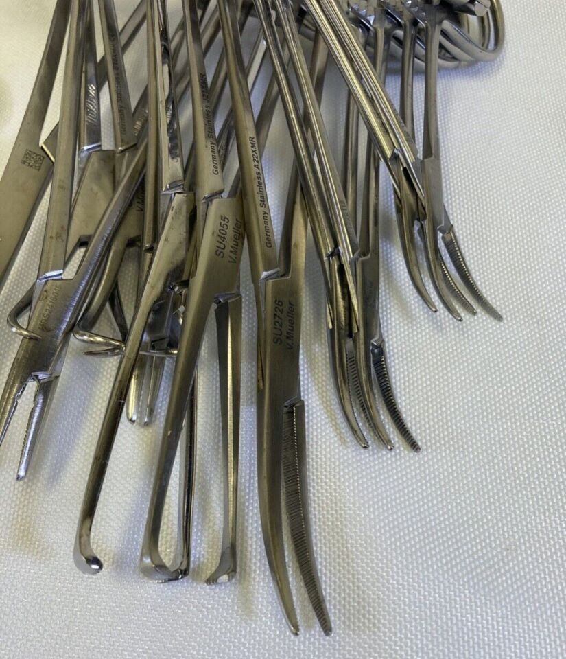 VARIOUS  OP Tray Outpatient Instrument Set & Sterilization Case — photo 9