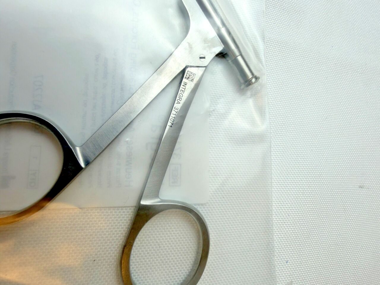 INTEGRA 3711071 HEUWIESER Antrum Grasping Forceps Jaw Curved Down 90deg — photo 3