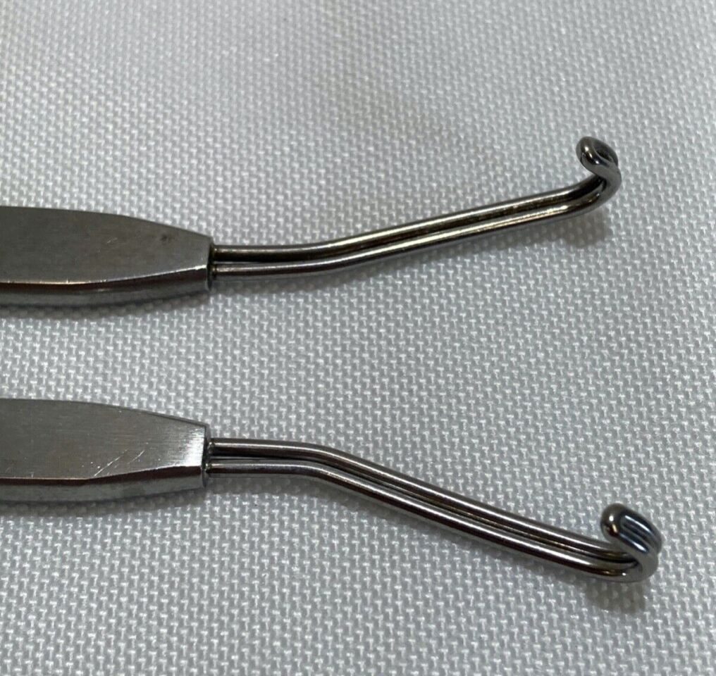 MEDTRONIC 3714451 & 3714452 R/L 172mm ENT Goldman Knife Guide & Retractor — photo 4